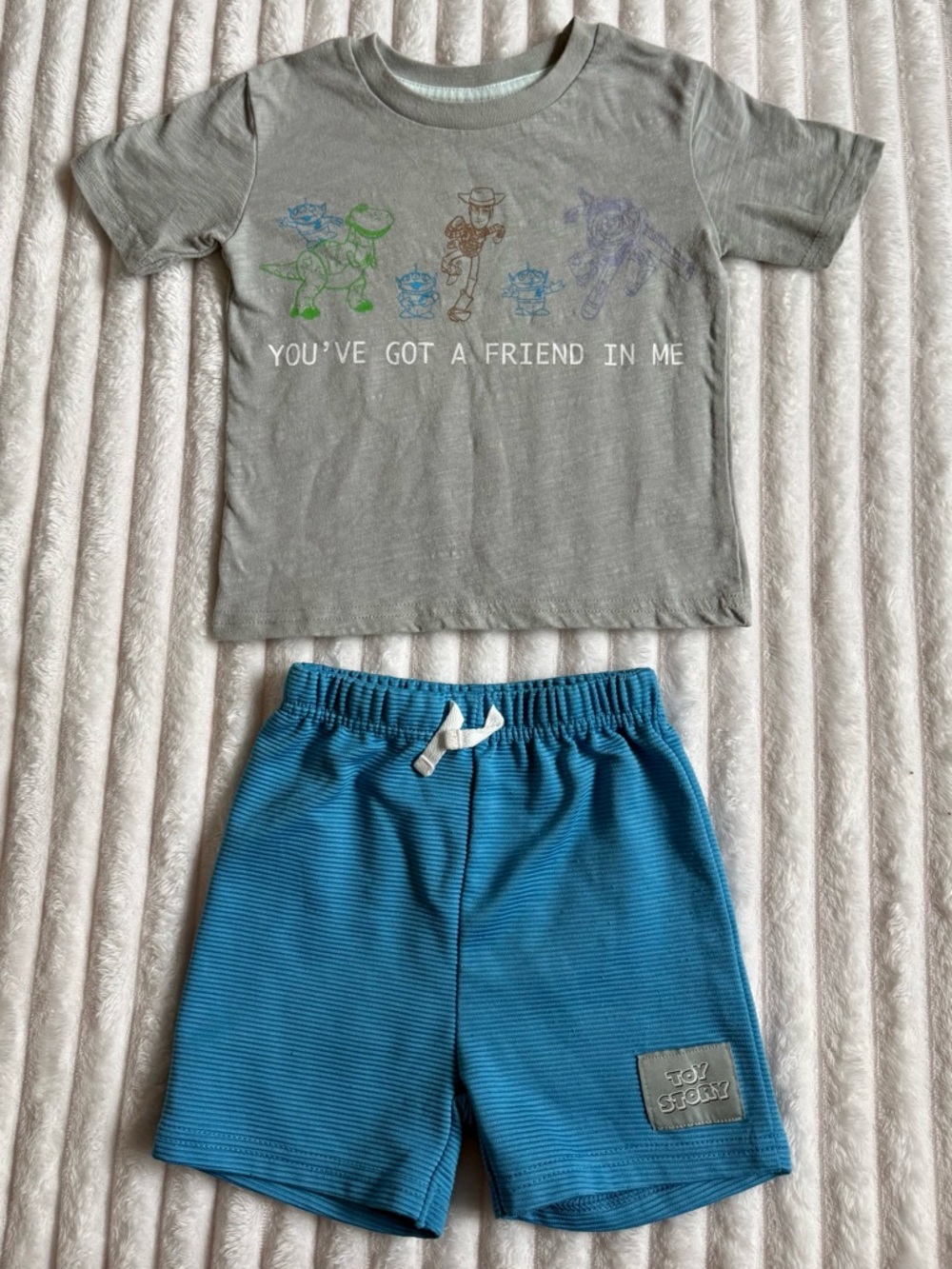 Disney Toy Story Kids Matching Set - Gray & Blue